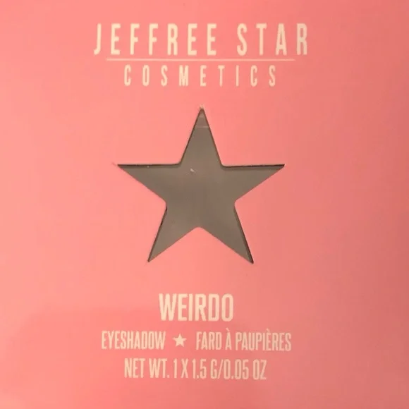 Jeffree Star Weirdo Eyeshadow - Matte Rich Black | Single Pan | NWT | Shadow - Picture 2 of 5